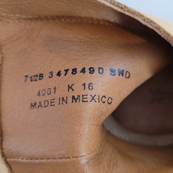 Frye Natalie Double Zip Leather Bootie - Size 7.5 - Picture 13 of 16